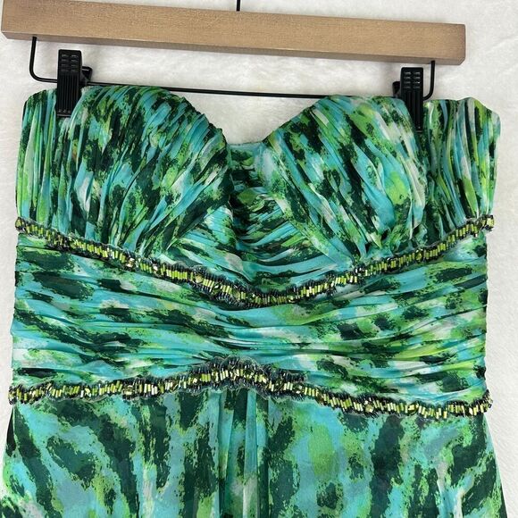 Alberto Makali Strapless Gown Size 6 Sweetheart Prom Special Occasion Formal - Picture 3 of 7